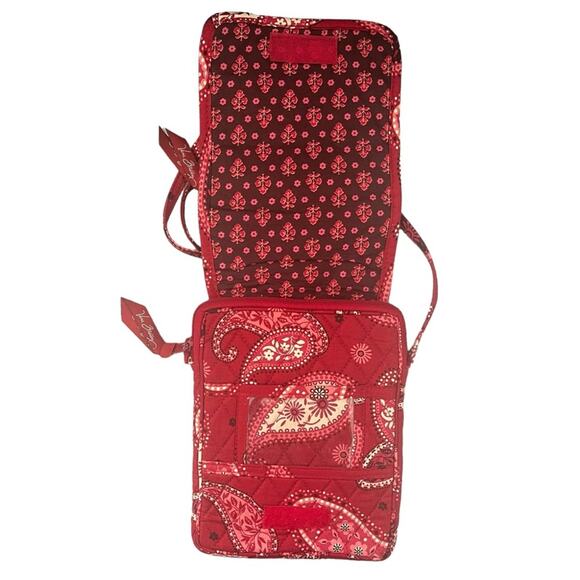 Vera Bradley Bandana Paisley Messenger Crossbody Bag - Picture 3 of 5